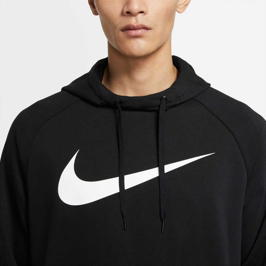 Swoosh Dri-FIT Pullover Training Hoodie Erkek Sweatshirt