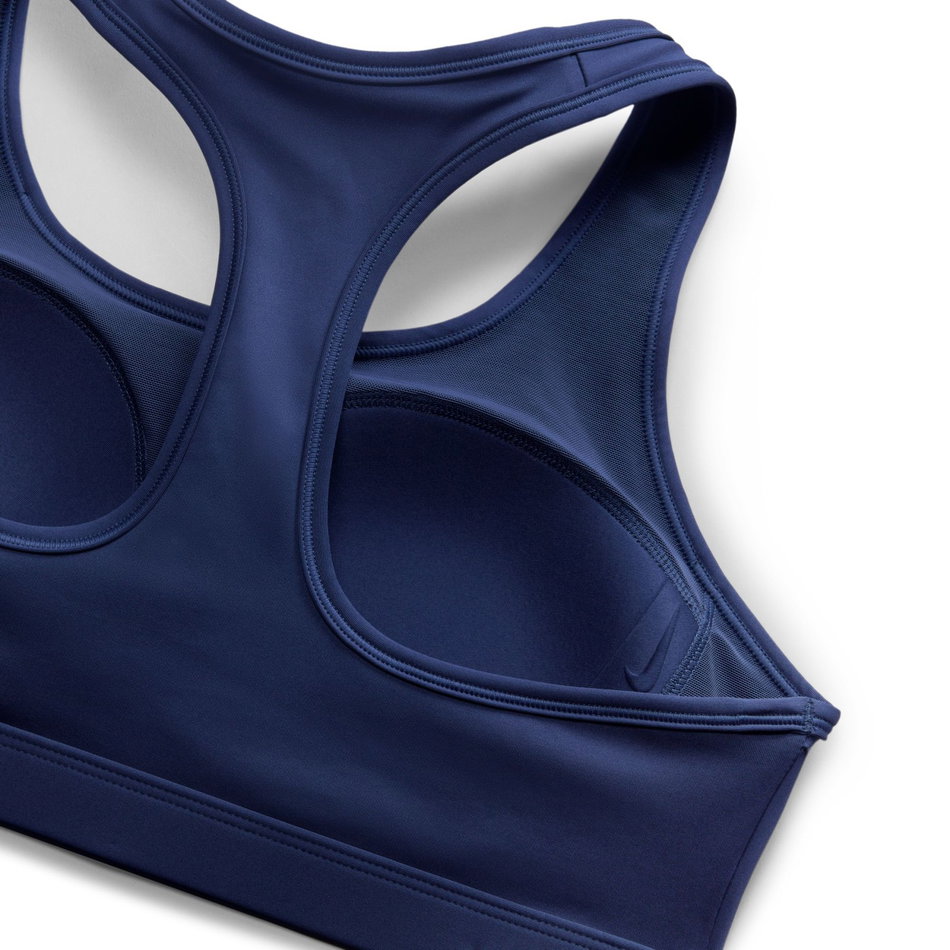 Swoosh Medium Support Bra Pedli Kadın Mavi Sporcu Sütyeni