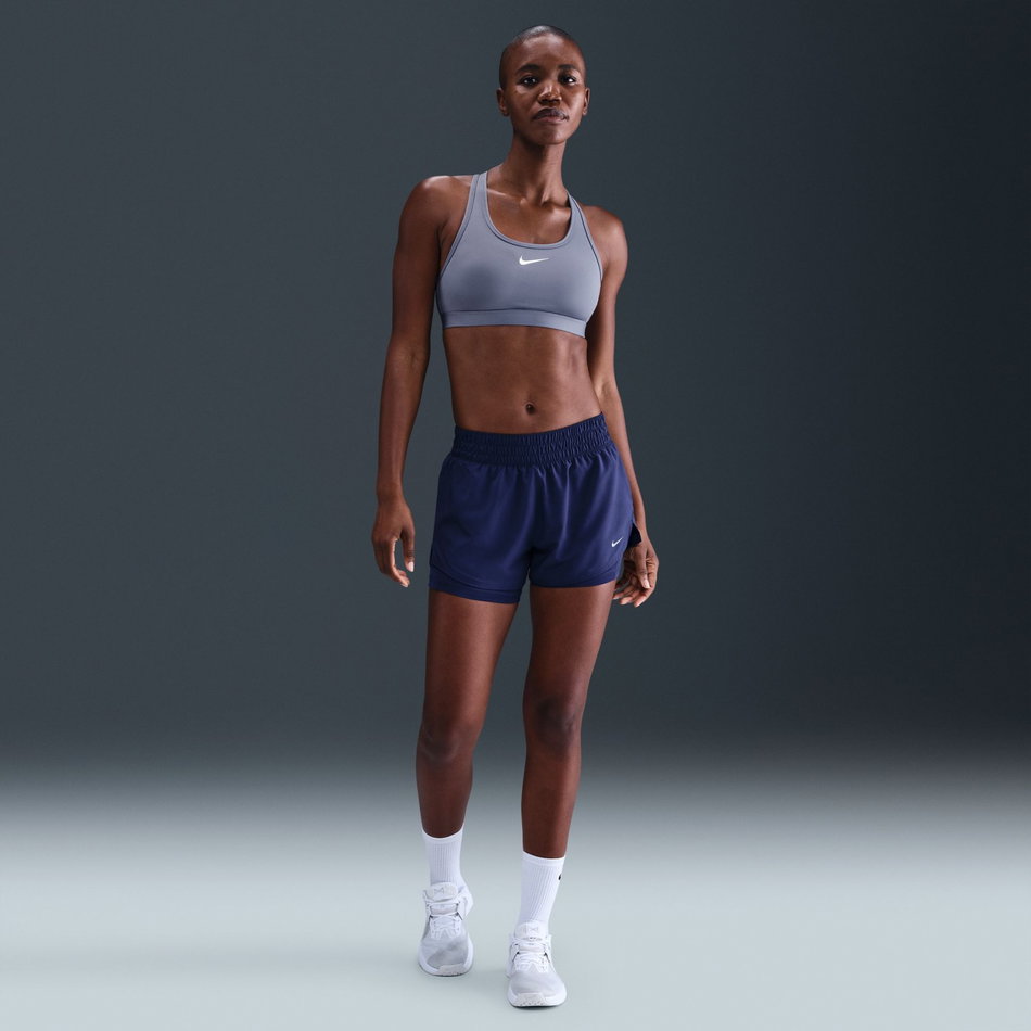 Swoosh Medium Support Bra Pedli Kadın Mavi Sporcu Sütyeni