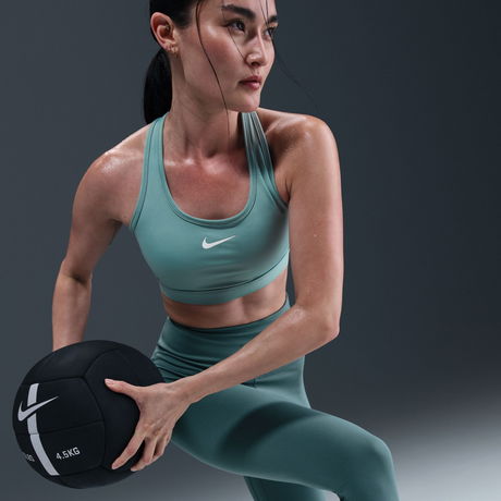 NIKE - Swoosh Medium Support Bra Kadın Sporcu Sütyeni