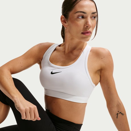 NIKE - Swoosh Medium Support Bra Pedli Kadın Sporcu Sütyeni