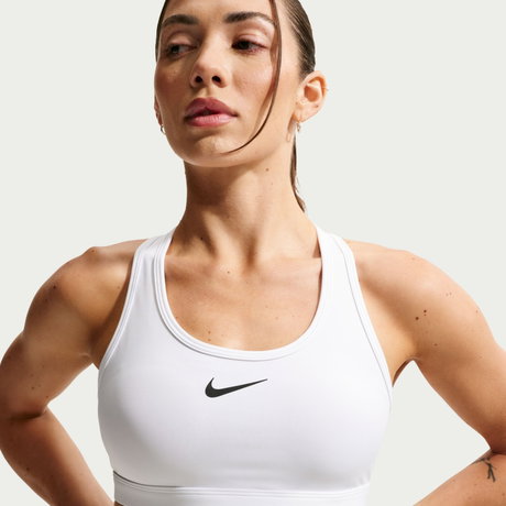 NIKE - Swoosh Medium Support Bra Pedli Kadın Sporcu Sütyeni (1)