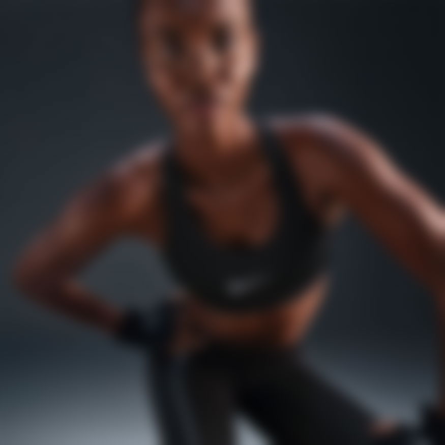 NIKE - Swoosh Medium Support Bra SW Kadın Sporcu Sütyeni