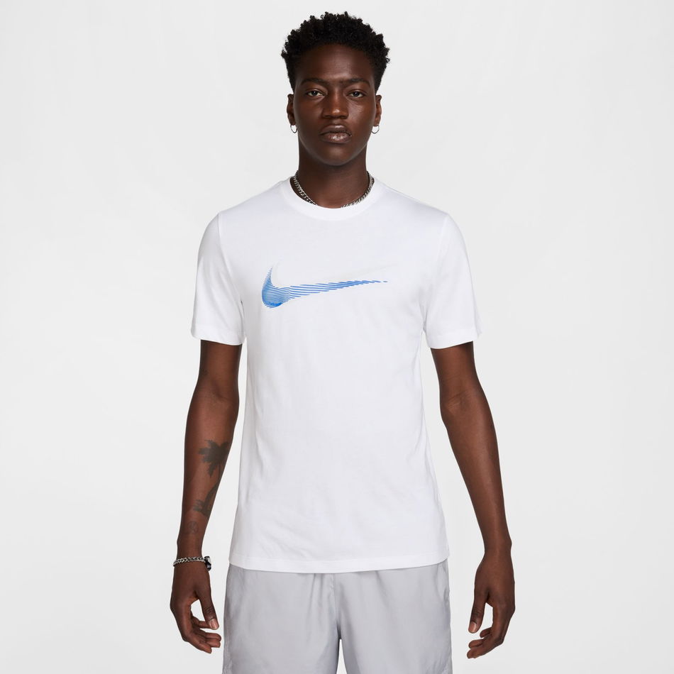 Swoosh Short Sleeve Erkek Beyaz Tişört