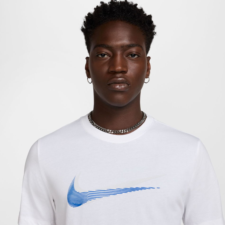Swoosh Short Sleeve Erkek Beyaz Tişört