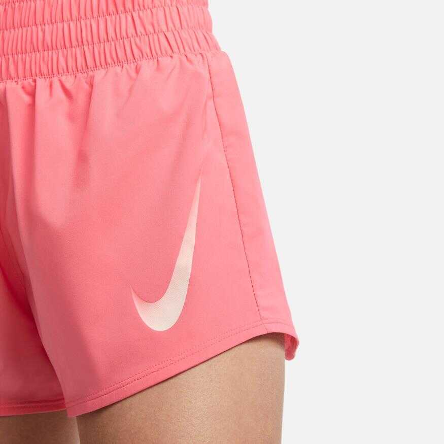 Nike swoosh shorts pink best sale