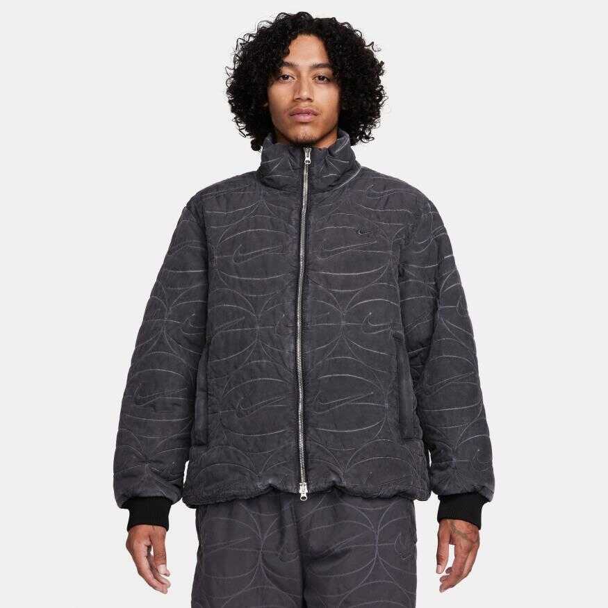 Synthetic Fill Woven Full-Zip Jacket Erkek Mont