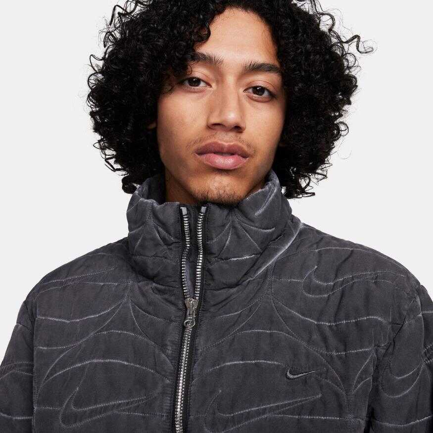 Synthetic Fill Woven Full-Zip Jacket Erkek Mont