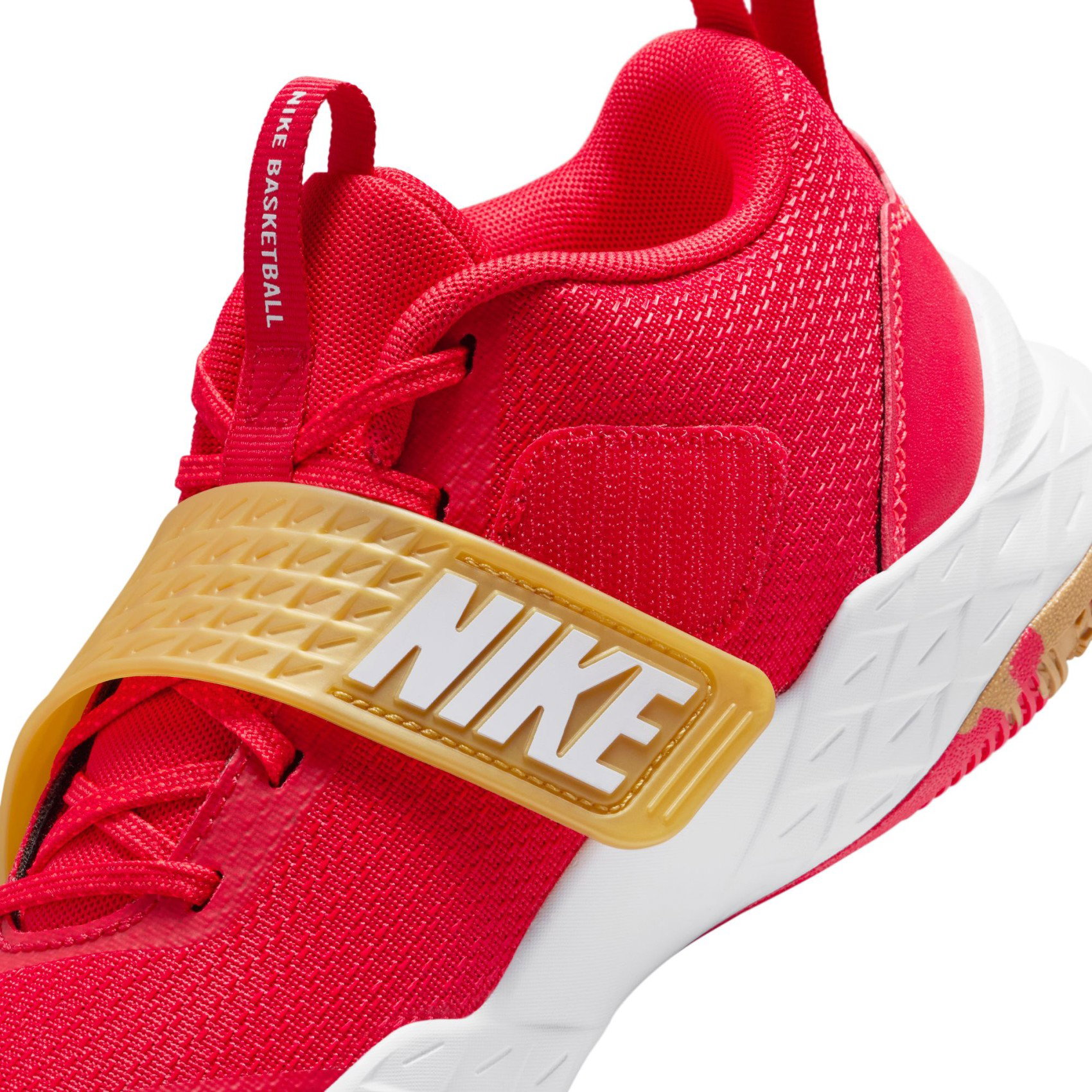Nike Team Hustle D 12 Gs Kırmızı Basketbol Ayakkabısı HF6279-603