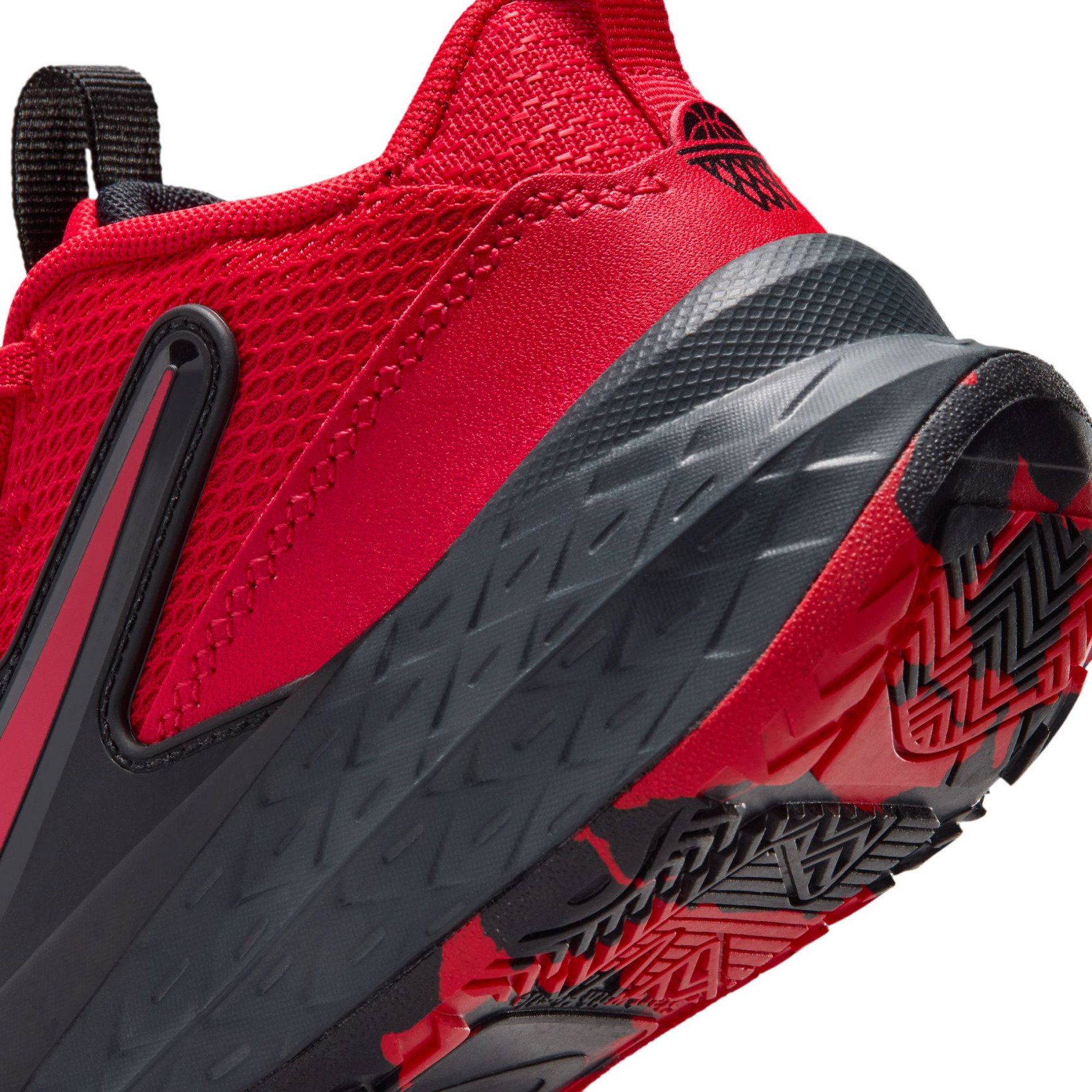 Nike Team Hustle D 12 Ps Çocuk Kırmızı Basketbol Ayakkabısı HF6280-602