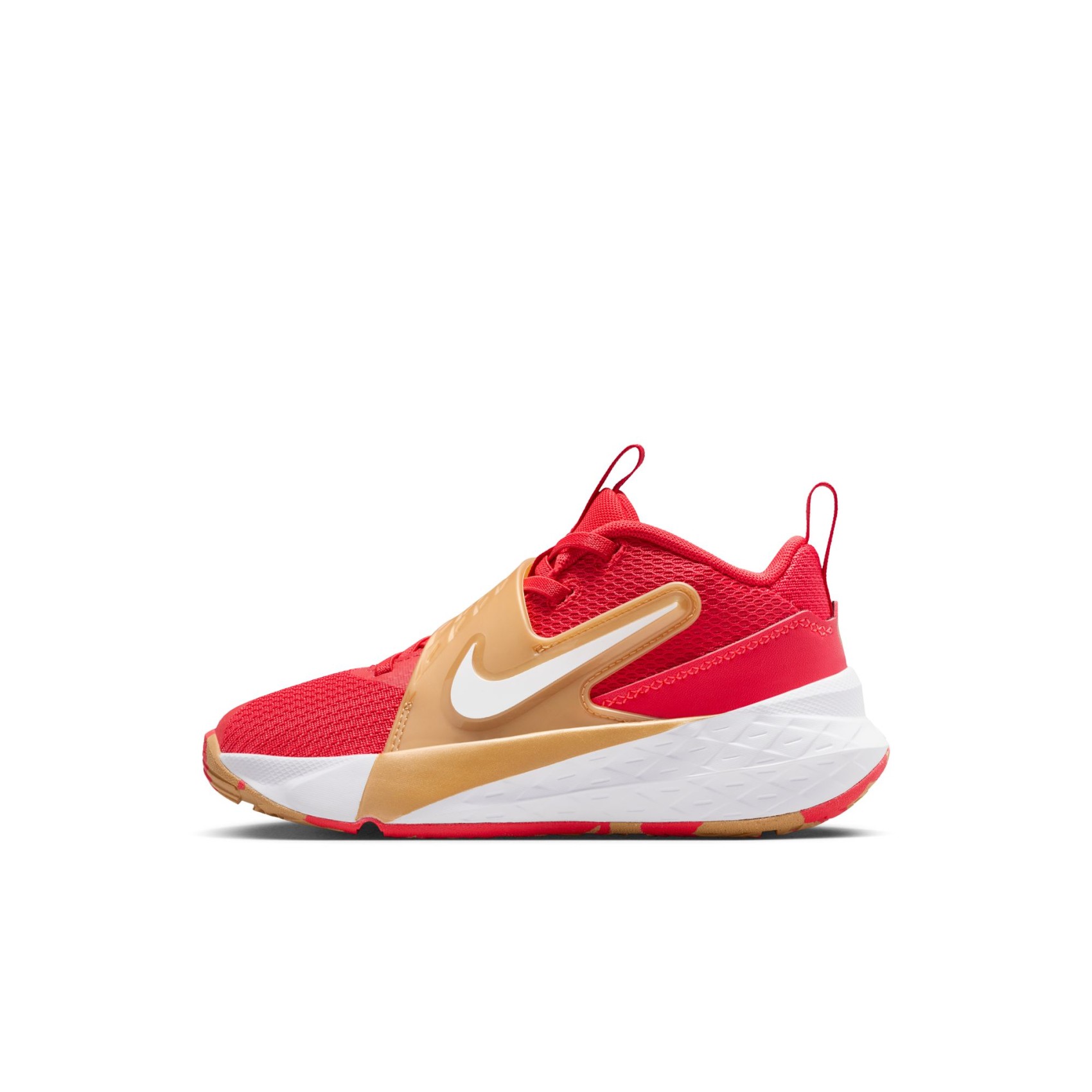 Nike Team Hustle D 12 Ps Çocuk Kırmızı Basketbol Ayakkabısı HF6280-603
