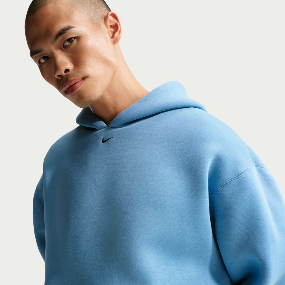 Tech Ergo Po Hoodie Erkek Mavi Sweatshirt