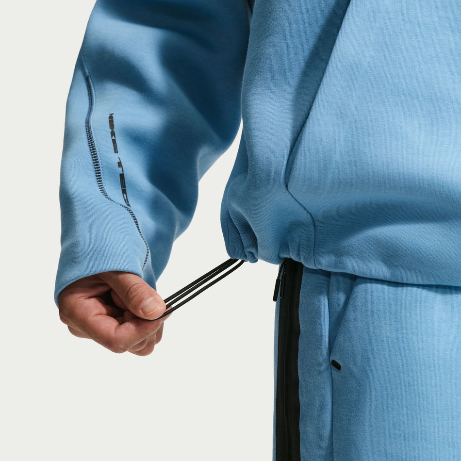 Tech Ergo Po Hoodie Erkek Mavi Sweatshirt