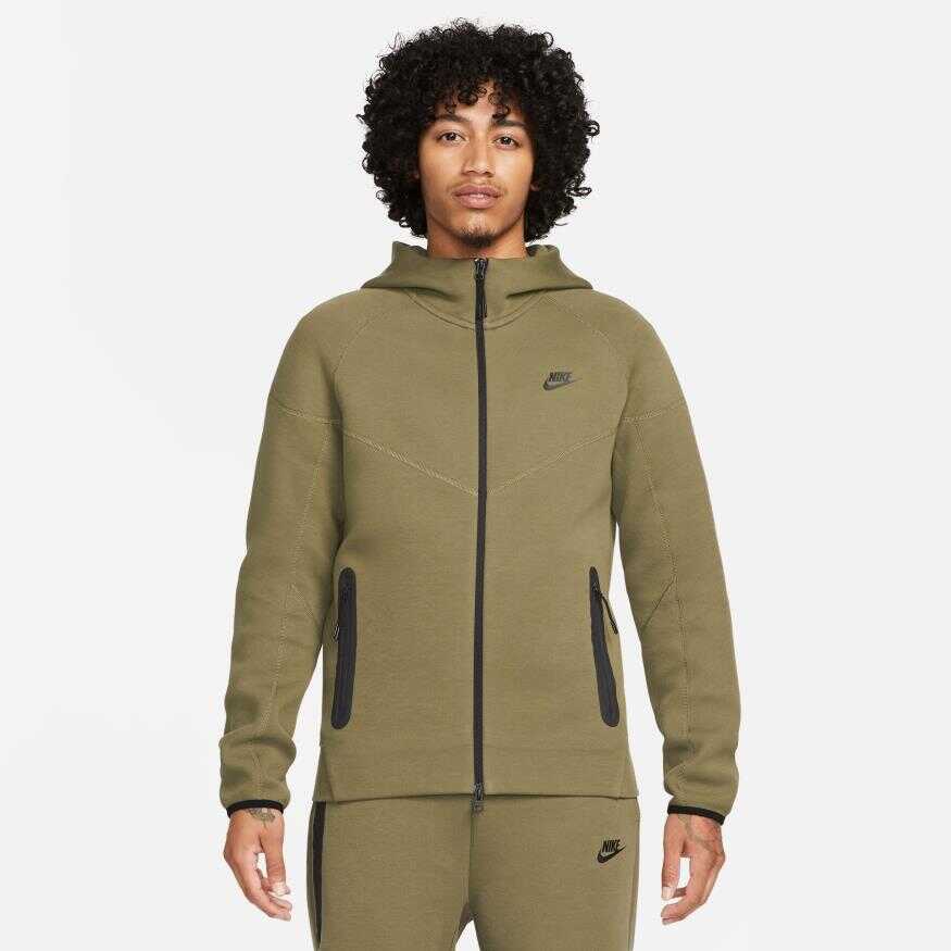 Tech Fleece Full-Zip Hoodie Erkek Sweatshirt