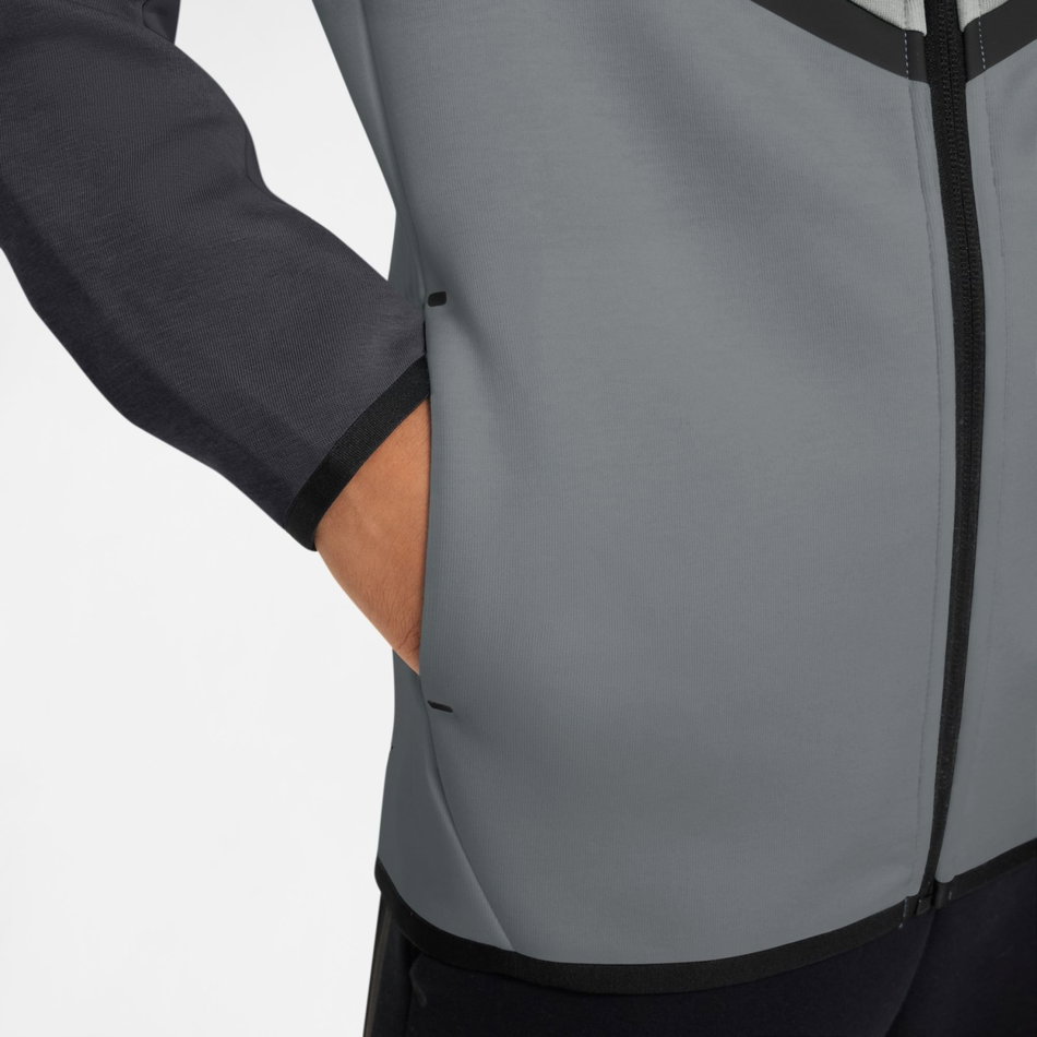 Tech Fleece Fz Çocuk Gri Sweatshirt