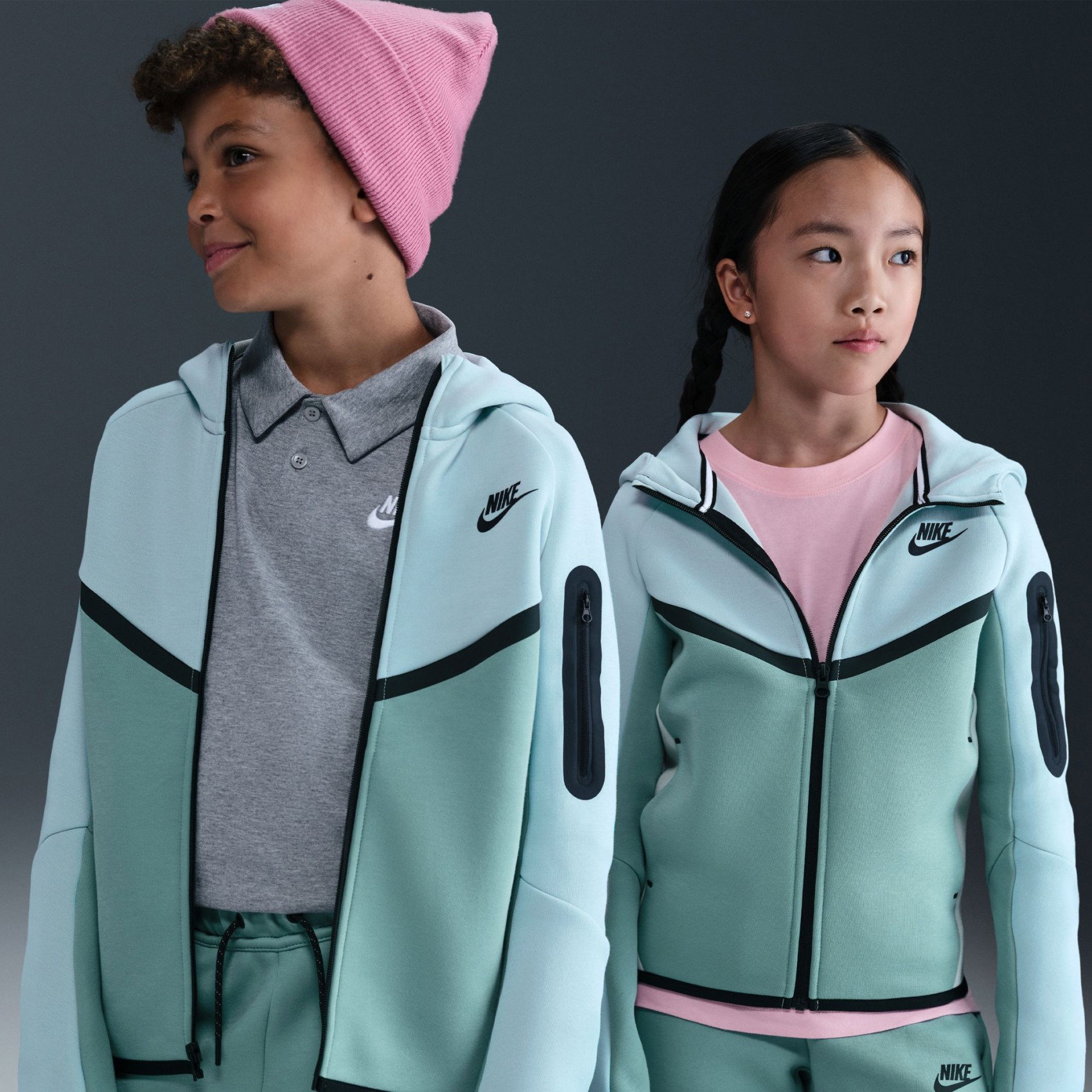 Nike Tech Fleece FZ Çocuk Sweatshirt HV5867-034