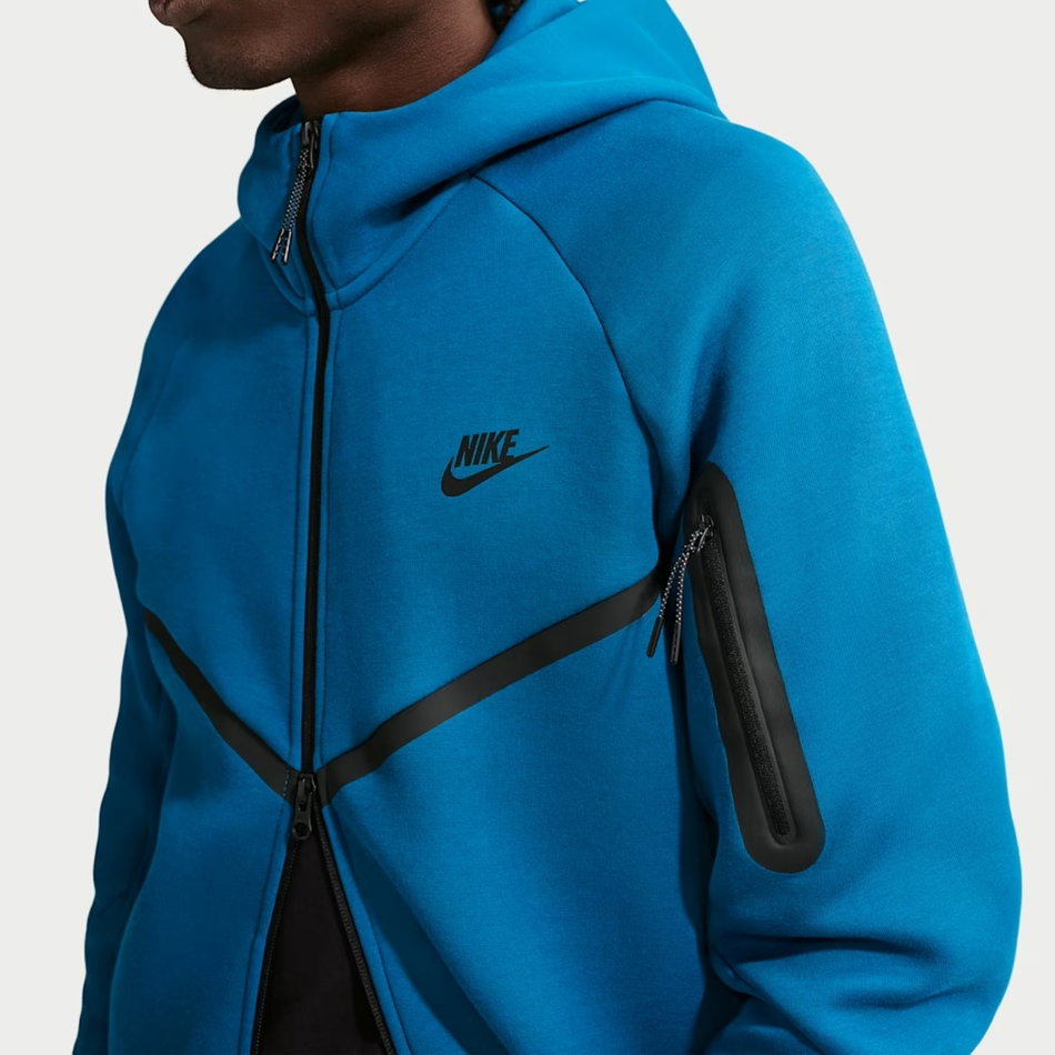 Tech Fleece Fz Windrunner Ho Erkek Mavi Sweatshirt