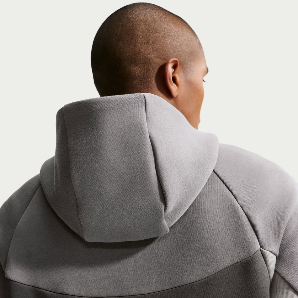 Tech Fleece Fz Windrunner Hoodie Erkek Gri Sweatshirt
