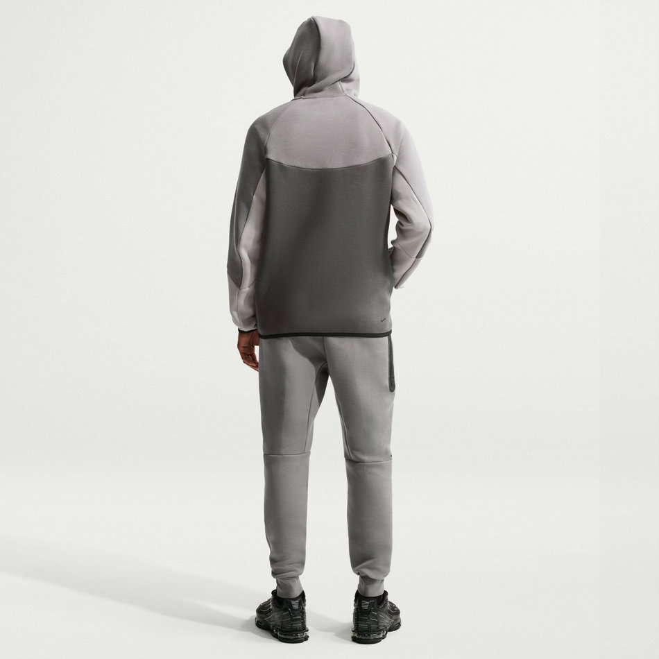 Tech Fleece Fz Windrunner Hoodie Erkek Gri Sweatshirt