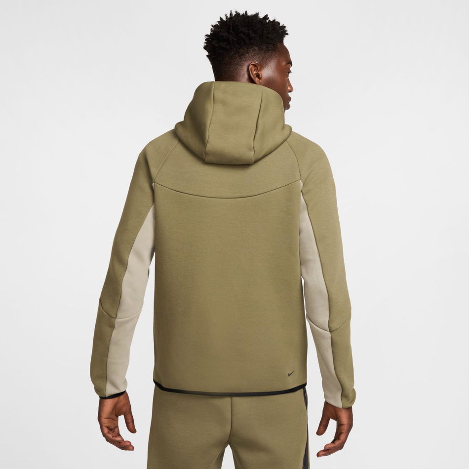 Tech Fleece FZ Windrunner Hoodie Erkek Kahverengi Sweatshirt