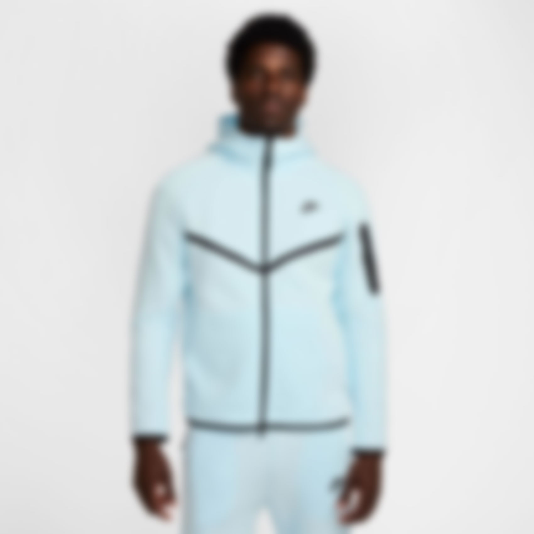 NIKE - Tech Fleece FZ Windrunner Hoodie Erkek Lacivert Sweatshirt