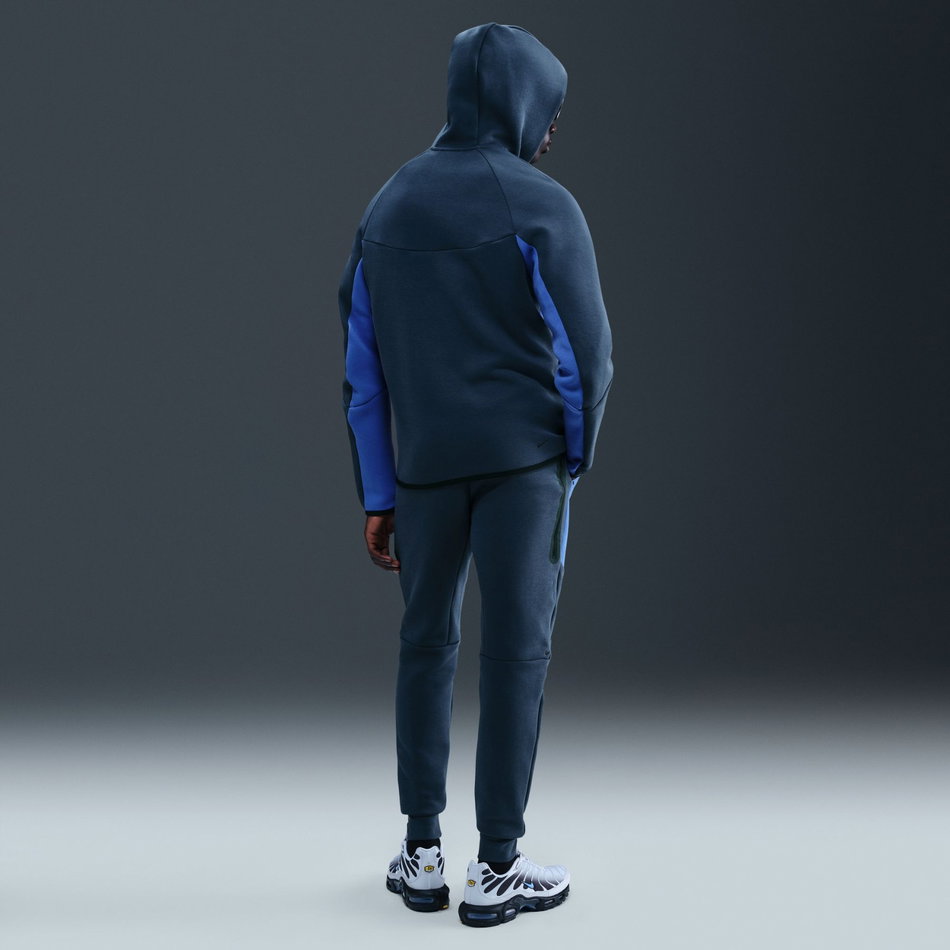 Tech Fleece FZ Windrunner Hoodie Erkek Mavi Sweatshirt