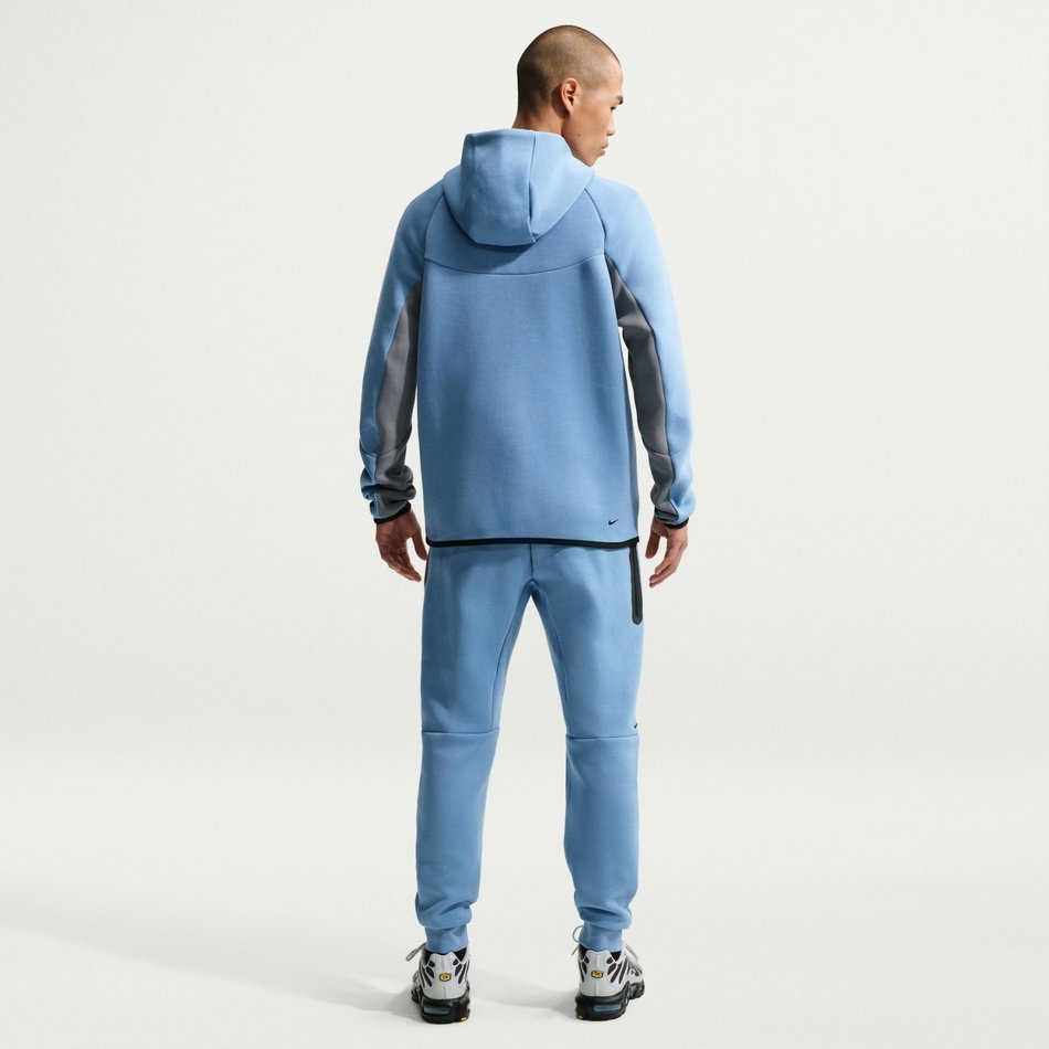 Tech Fleece Fz Windrunner Hoodie Erkek Mavi Sweatshirt