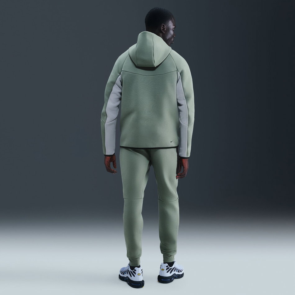 Tech Fleece FZ Windrunner Hoodie Erkek Yeşil Sweatshirt