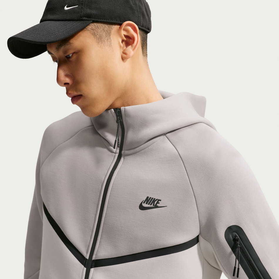 Tech Fleece Fz Wr Hoodie Erkek Gri Sweatshirt