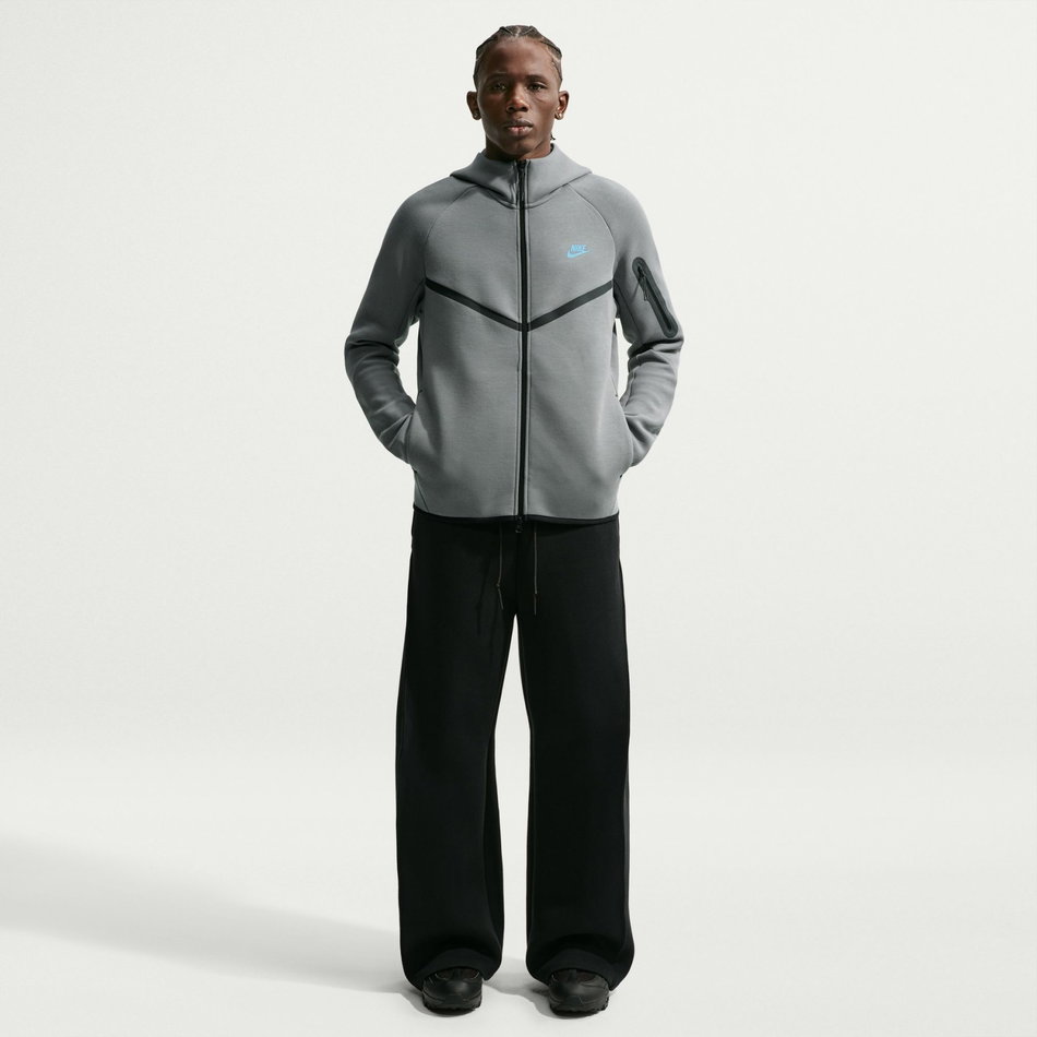 Tech Fleece Fz Wr Hoodie Erkek Gri Sweatshirt