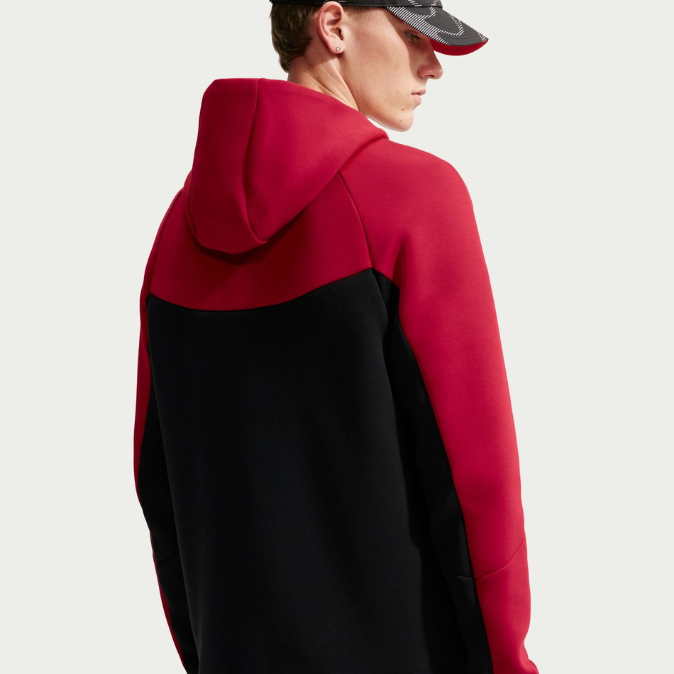 Tech Fleece Fz Wr Hoodie Erkek Kırmızı Sweatshirt