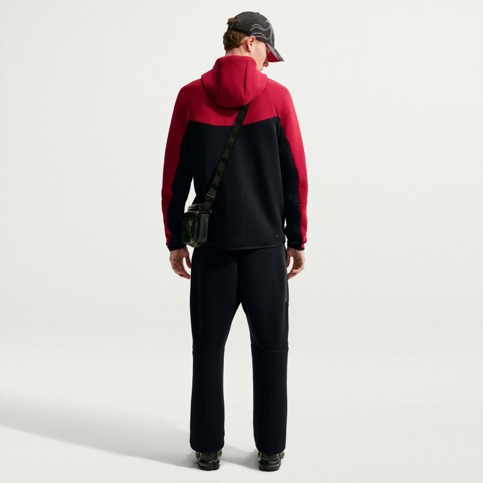 Tech Fleece Fz Wr Hoodie Erkek Kırmızı Sweatshirt