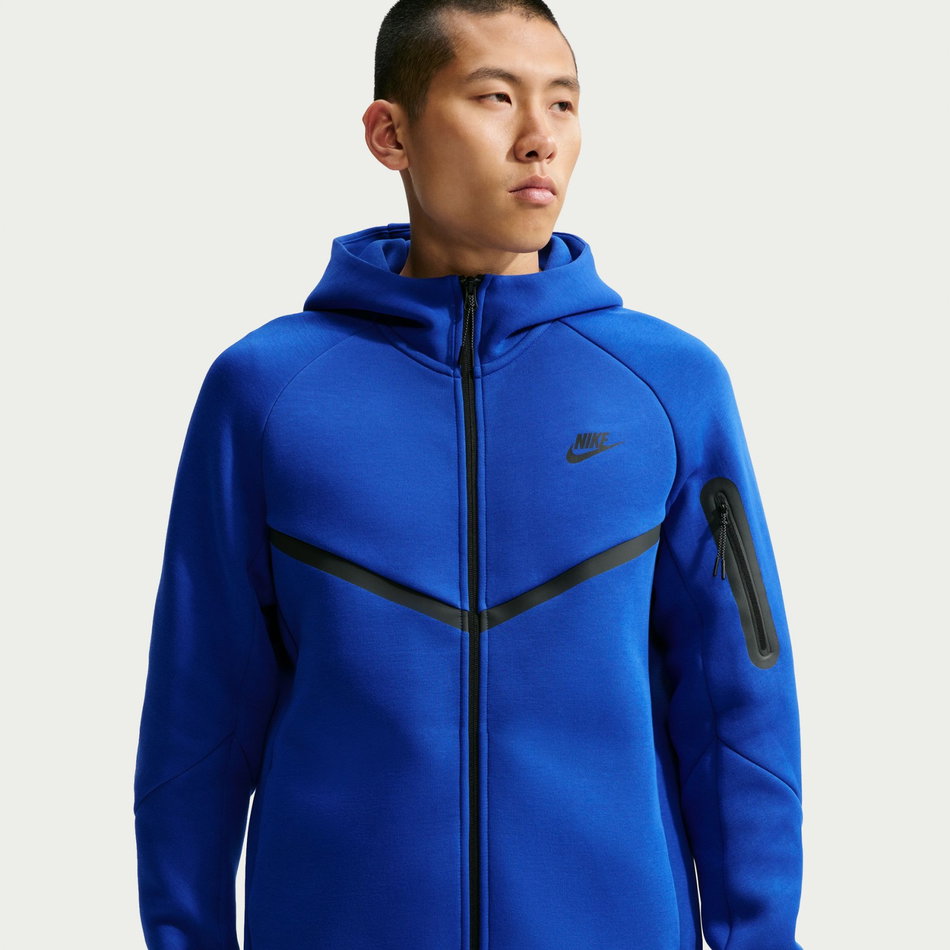Tech Fleece Fz Wr Hoodie Erkek Mavi Sweatshirt