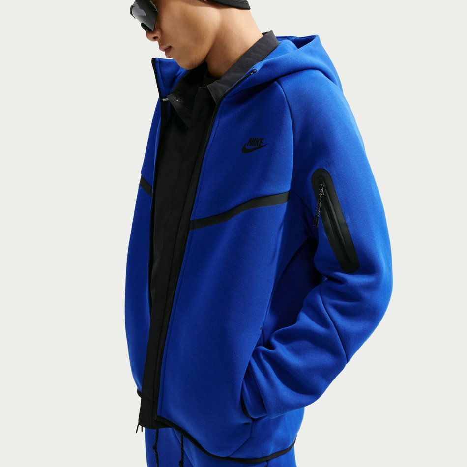 Tech Fleece Fz Wr Hoodie Erkek Mavi Sweatshirt