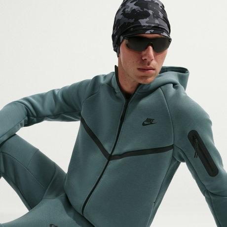 NIKE - Tech Fleece Fz Wr Hoodie Erkek Yeşil Sweatshirt