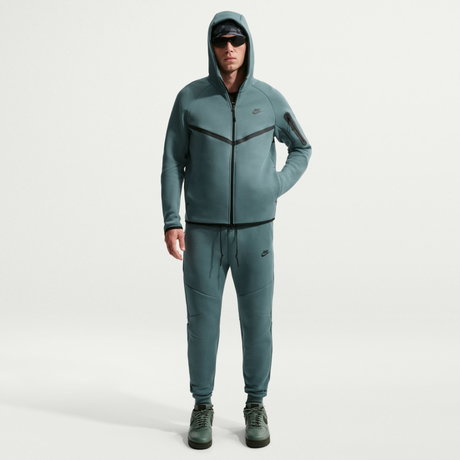 NIKE - Tech Fleece Fz Wr Hoodie Erkek Yeşil Sweatshirt (1)