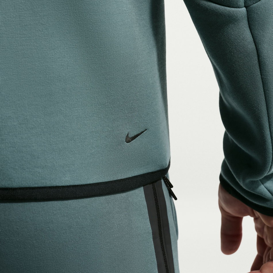 Tech Fleece Fz Wr Hoodie Erkek Yeşil Sweatshirt