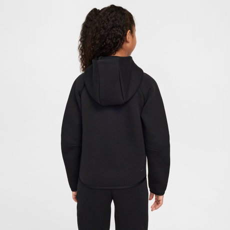 NIKE - Tech Fleece Hoodie Fz Ls Kız Çocuk Siyah Sweatshirt (1)