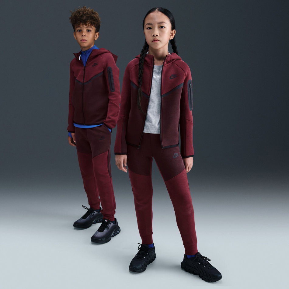 Tech Fleece Jogger Çocuk Bordo Eşofman Altı