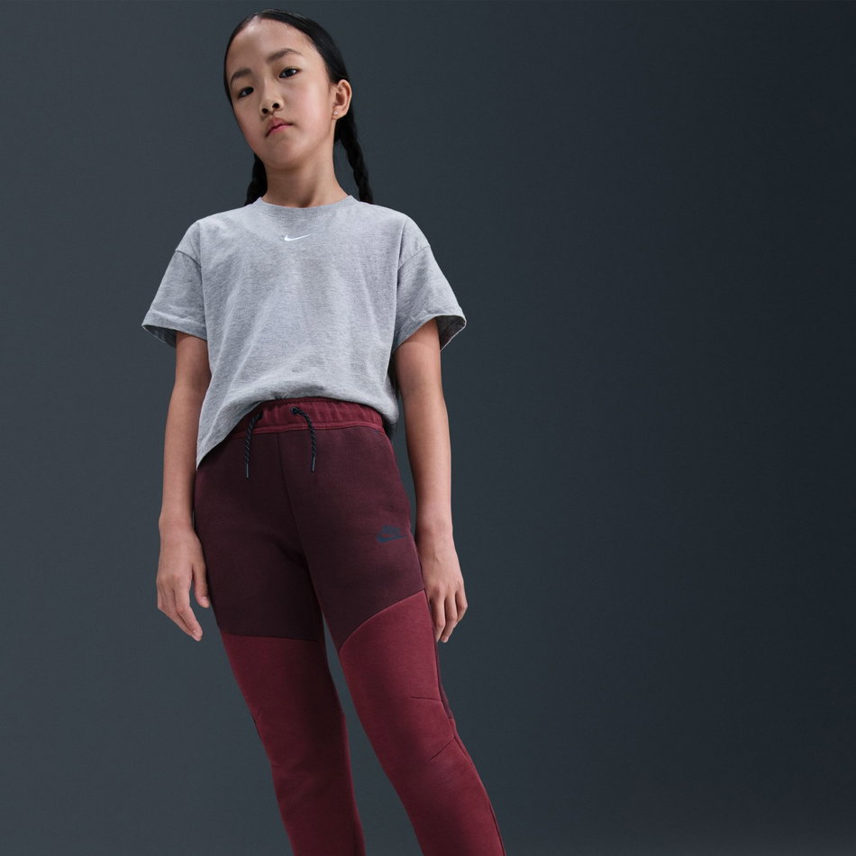 Tech Fleece Jogger Çocuk Bordo Eşofman Altı