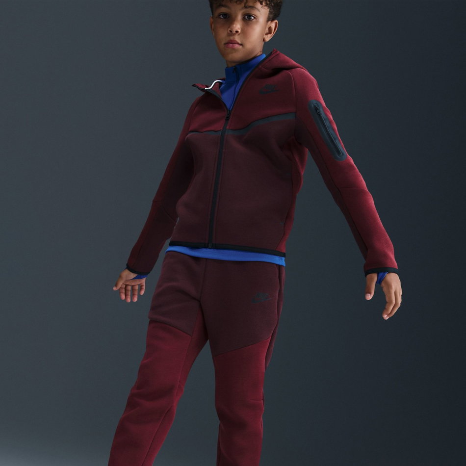 Tech Fleece Jogger Çocuk Bordo Eşofman Altı