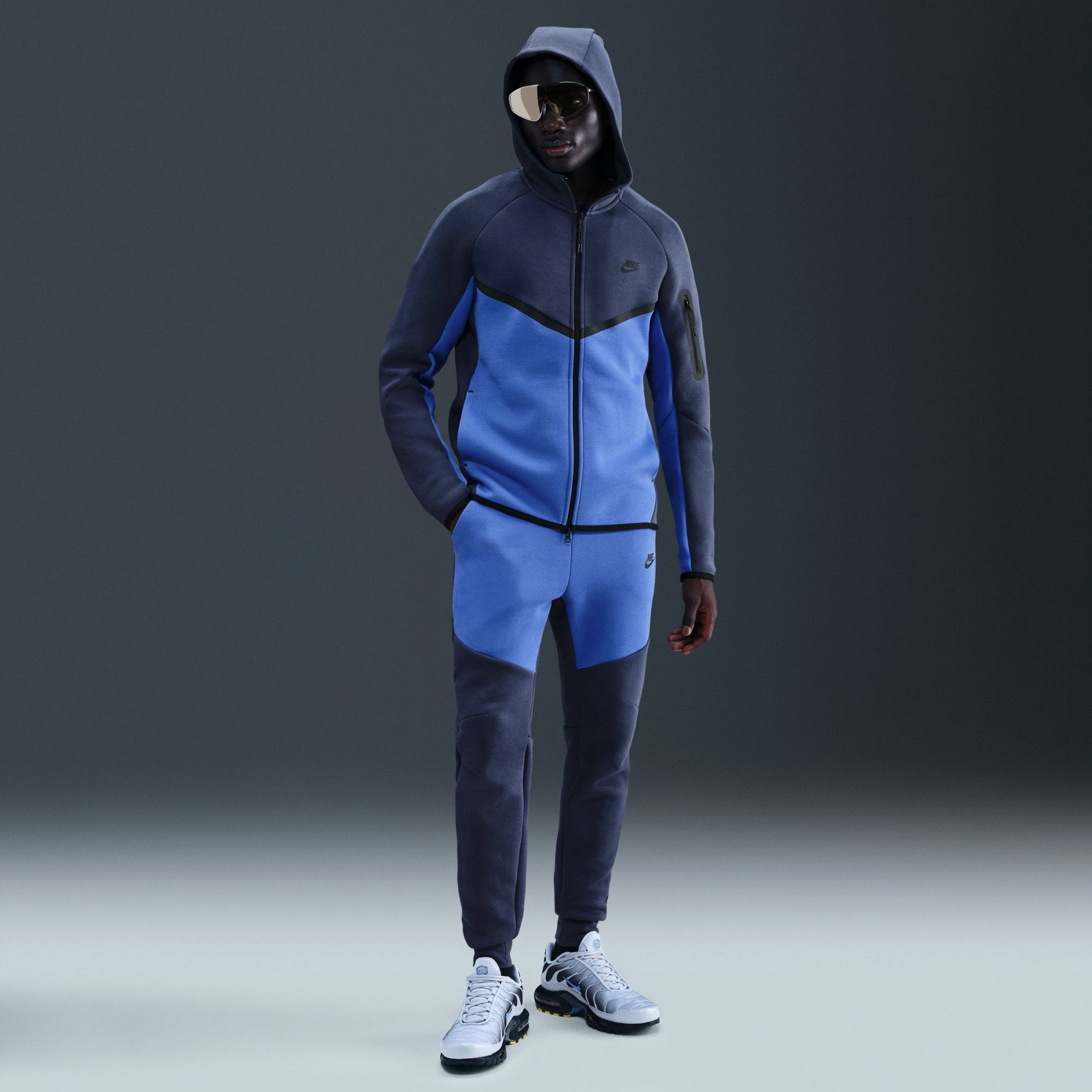 NIKE - Tech Fleece Jogger Erkek Mavi Eşofman Altı