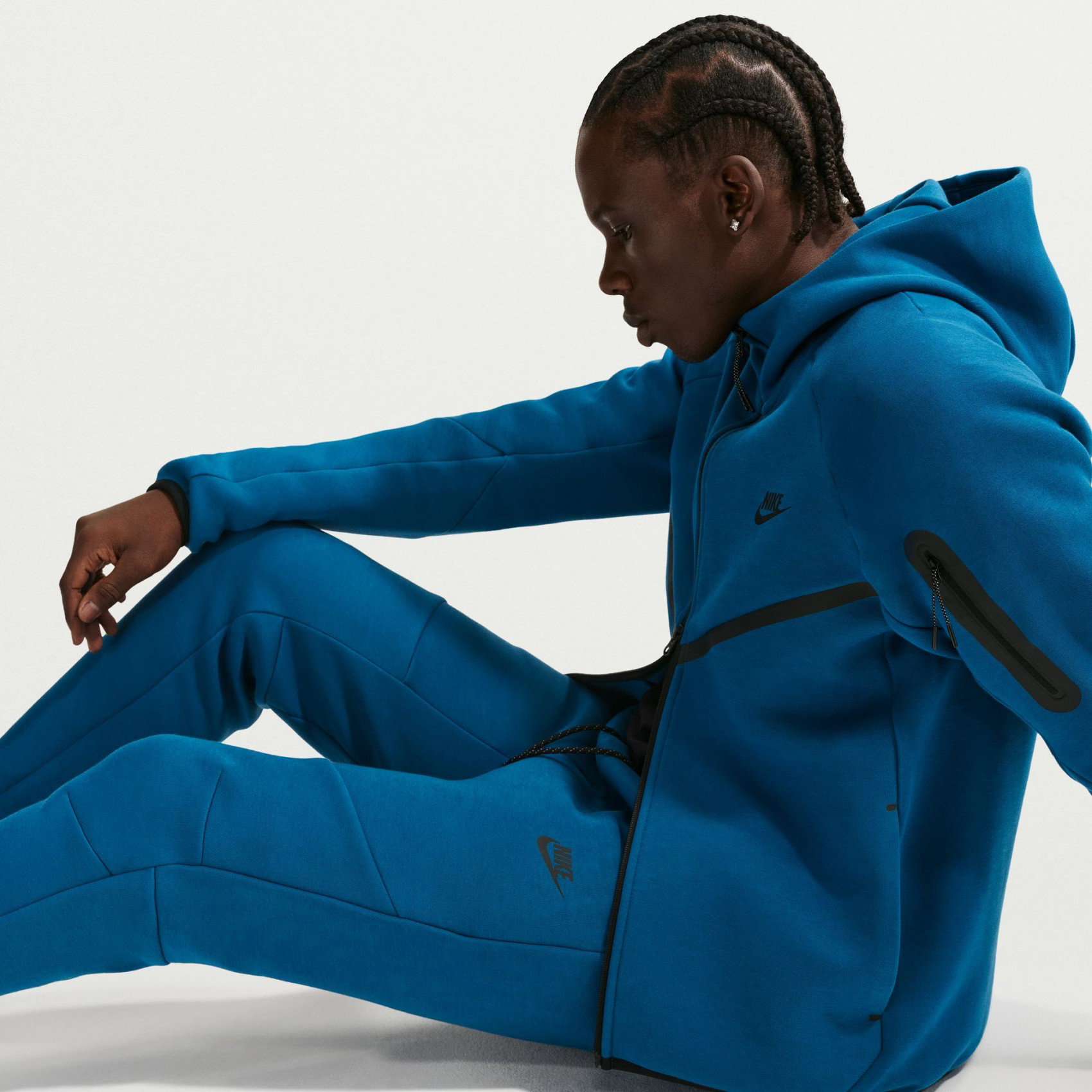 Nike Tech Fleece Jogger Erkek Mavi Eşofman Altı HV0959-476