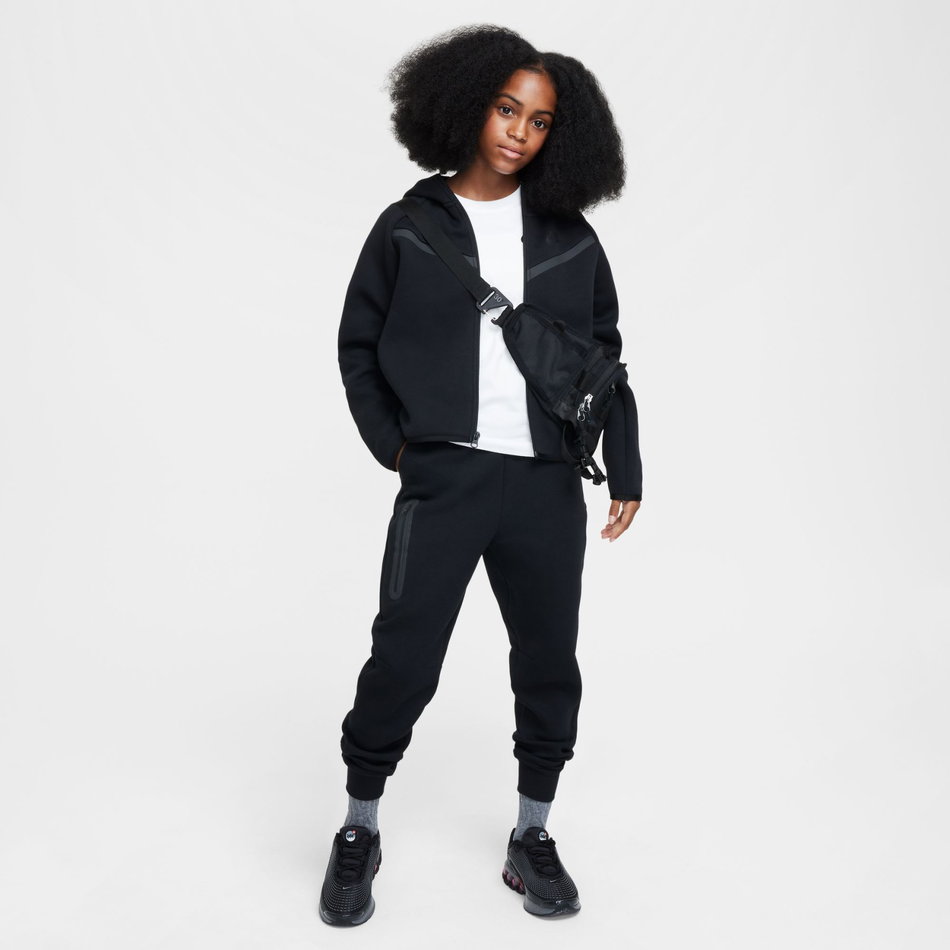 Tech Fleece Jogger Kız Çocuk Siyah Eşofman Altı