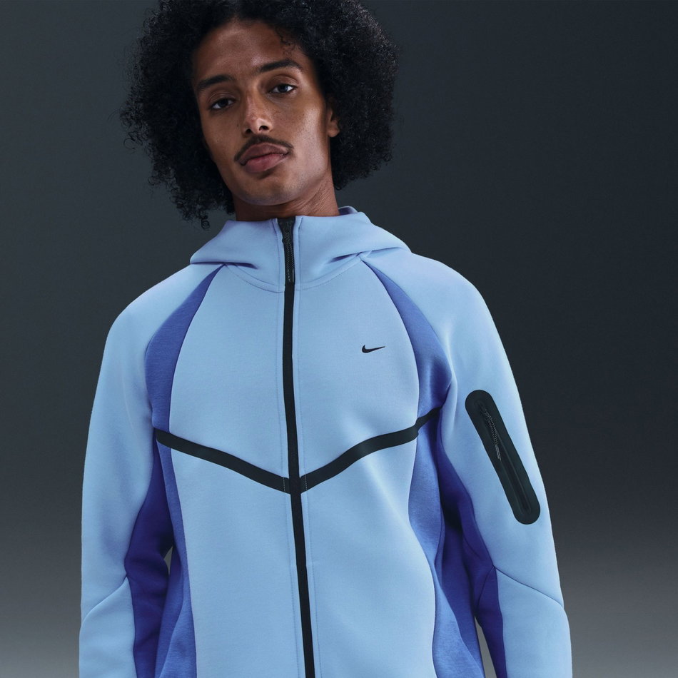Tech Fleece Pro Windrunner FZ Jacket Erkek Mavi Sweatshirt