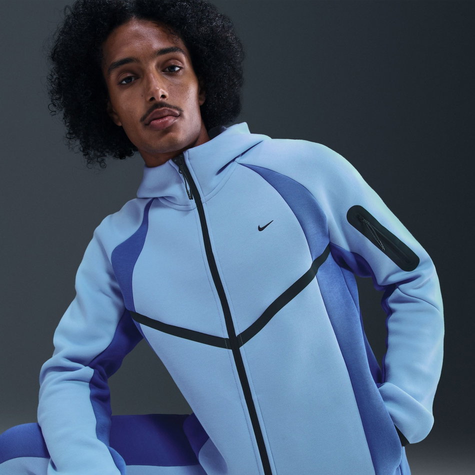 Tech Fleece Pro Windrunner FZ Jacket Erkek Mavi Sweatshirt