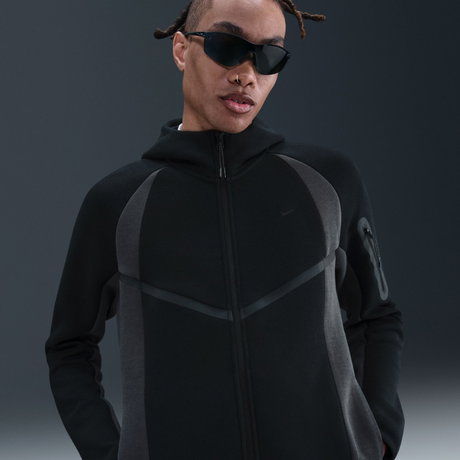 NIKE - Tech Fleece Pro Windrunner FZ Jacket Erkek Siyah Sweatshirt