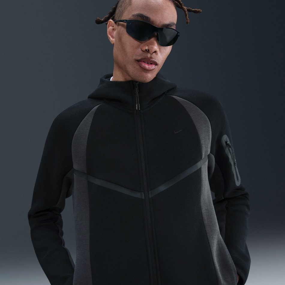 Tech Fleece Pro Windrunner FZ Jacket Erkek Siyah Sweatshirt