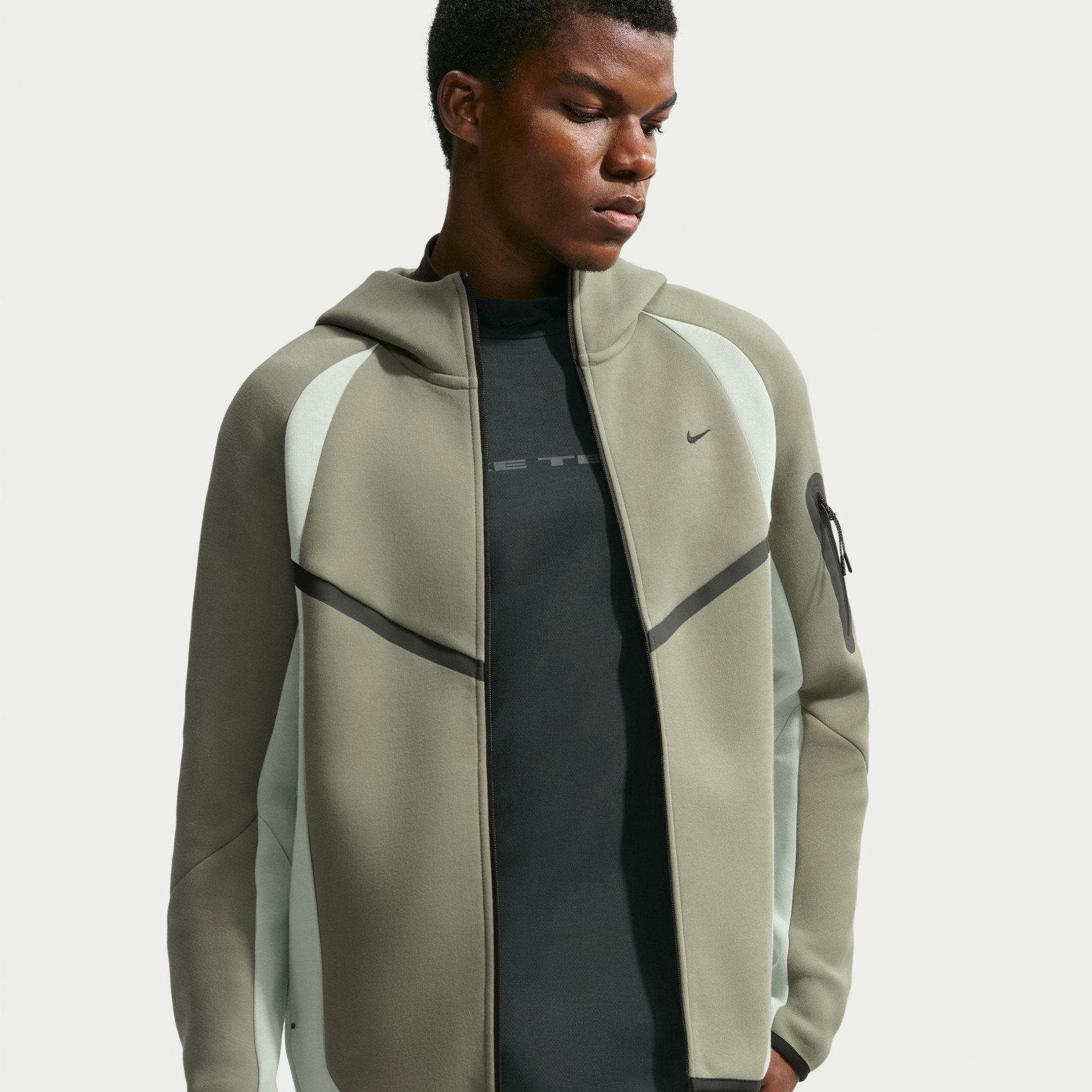 NIKE - Tech Fleece Pro Wr Fz Jacket Erkek Yeşil Sweatshirt