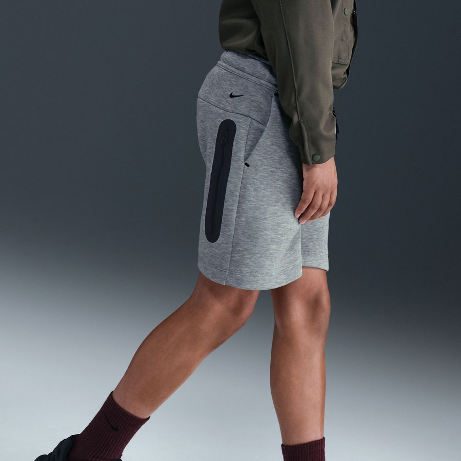 Tech Fleece Short Çocuk Gri Şort